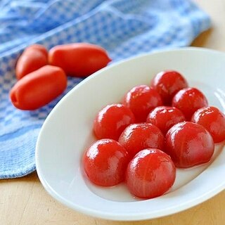 トマトのはちみつ酢マリネ